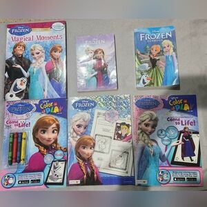 Disney Frozen Magical Activity Book Collection - Purple, Blue, Pink